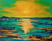 Aisha Mahmood, 30 x 40 Inch, Acrylic on Canvas, Abstract Painting, AC-AIMD-102 Aisha Mahmood, 30 x 40 Inch, Acrylic on Canvas, Abstract Painting, AC-AIMD-102